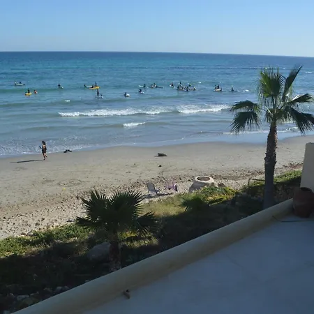 Maravilloso Amanecer Cabo A Pie De Playa Y Mar En Roquetes * アリカンテ