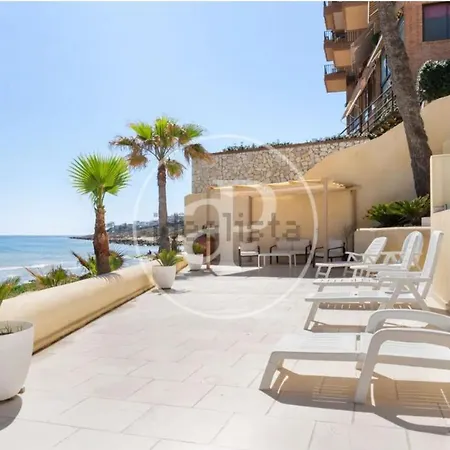 Maravilloso Amanecer Cabo A Pie De Playa Y Mar En Roquetes * アリカンテ