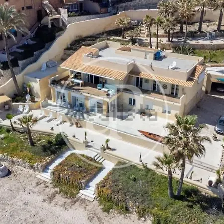 Maravilloso Amanecer Cabo A Pie De Playa Y Mar En Roquetes