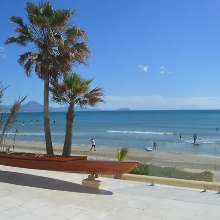 アパート Maravilloso Amanecer Cabo A Pie De Playa Y Mar En Roquetes *