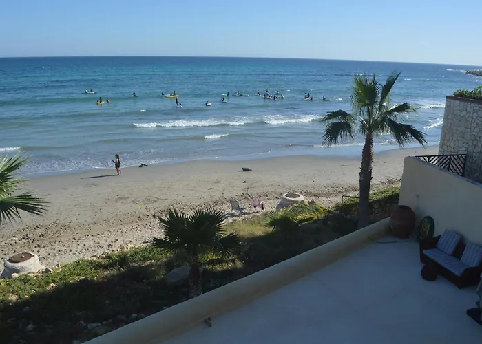 Maravilloso Amanecer Cabo A Pie De Playa Y Mar En Roquetes * Alicante